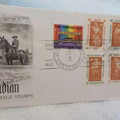 1969 -2- First day of issue Covers of Canadian Stamps".