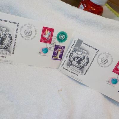 " First Day of Issue United Nations Covers".