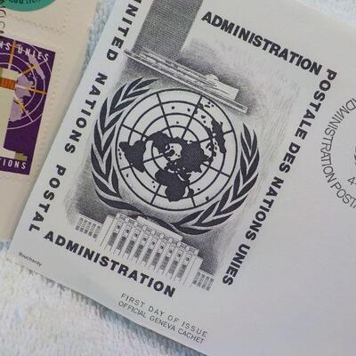 " First Day of Issue United Nations Covers".