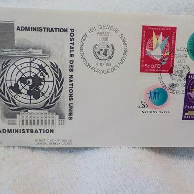 " First Day of Issue United Nations Covers".