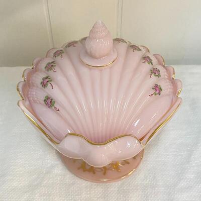 Crown Tuscan Candy Dish Cambridge