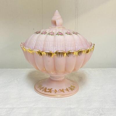 Crown Tuscan Candy Dish Cambridge