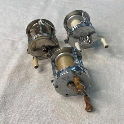 3 Vintage Fishing Reels