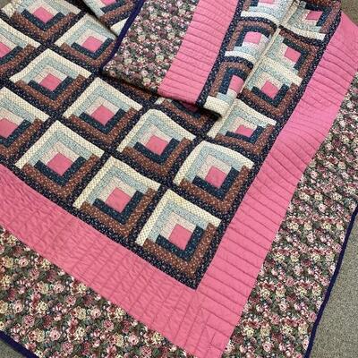 Truly â€œHand Madeâ€  Reversible Full Size Quilt 