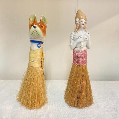 Pair of Brush / Brooms - Made in Japan