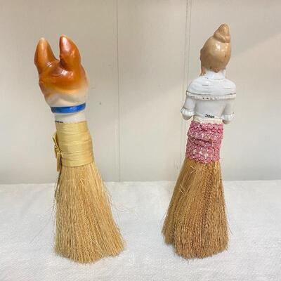 Pair of Brush / Brooms - Made in Japan