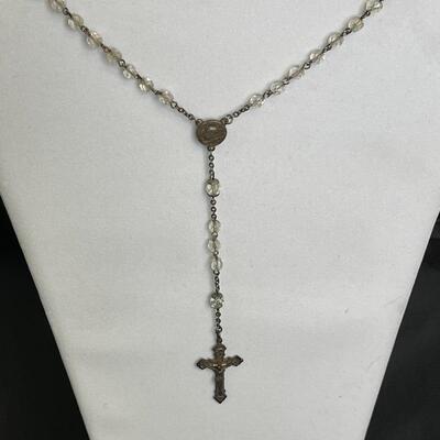 Vintage Sterling Silver Rosary