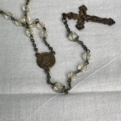 Vintage Sterling Silver Rosary