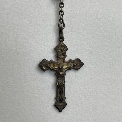 Vintage Sterling Silver Rosary
