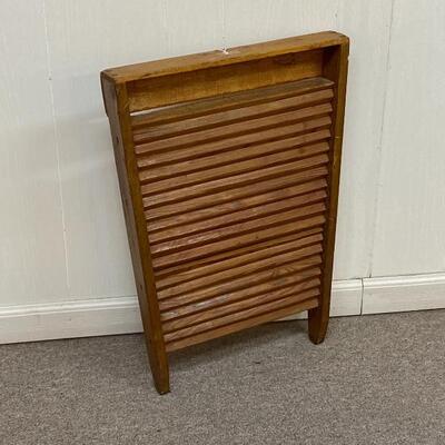 Primitive Wood Wash Board