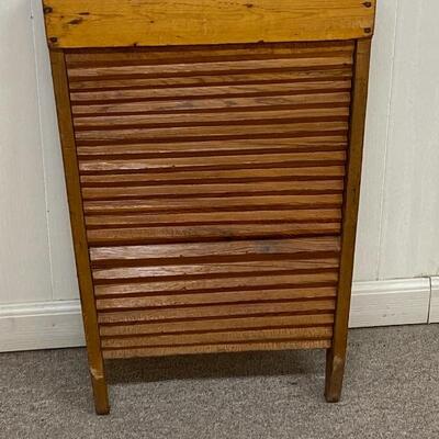 Primitive Wood Wash Board