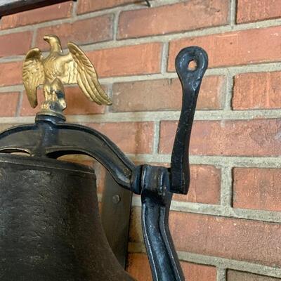 Lot 43 - Cast Iron Eagle Bell
