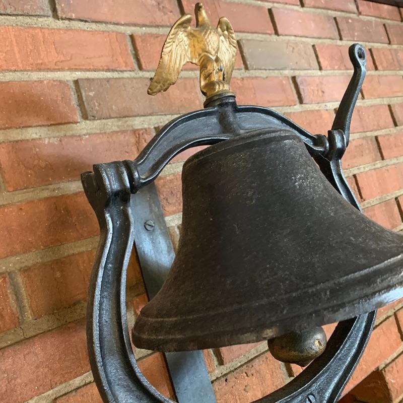 Lot 43 Cast Iron Eagle Bell