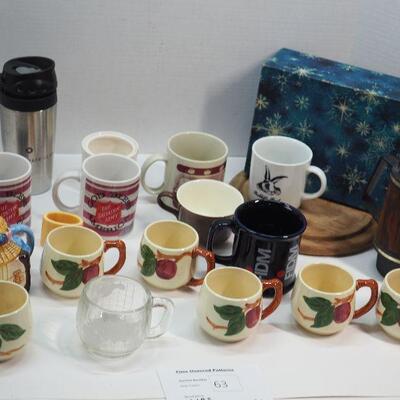 Lot 63 Mugs and More