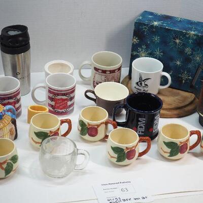 Lot 63 Mugs and More