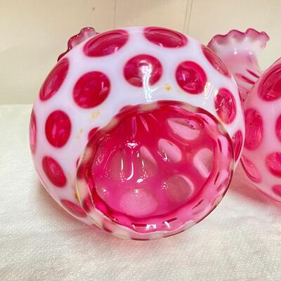 Pair of Fenton Lamp / Fixture Shades