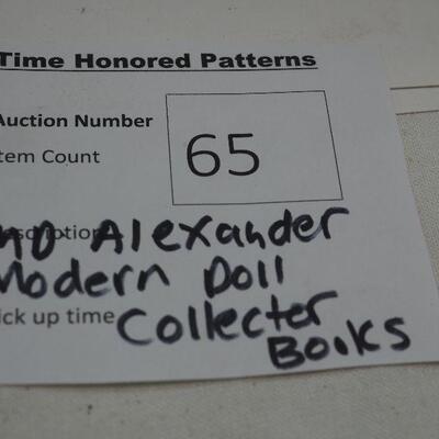 Lot 65 Modern Doll collector hardbacks