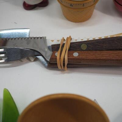 Lot 66 Kitchen tools and collectibles