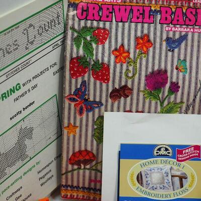 Lot 71 Embroidery and tassel craft lot