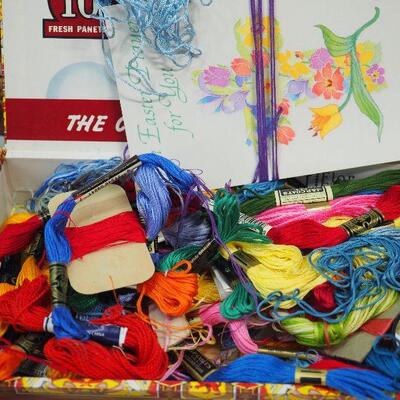 Lot 71 Embroidery and tassel craft lot