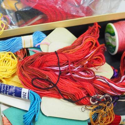 Lot 71 Embroidery and tassel craft lot