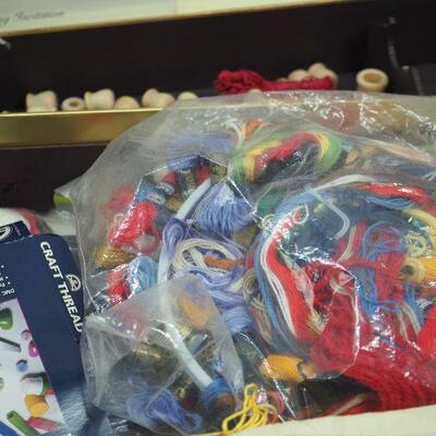 Lot 71 Embroidery and tassel craft lot
