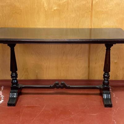 Solid Walnut Sofa / Entry Table - Excellent Condition 