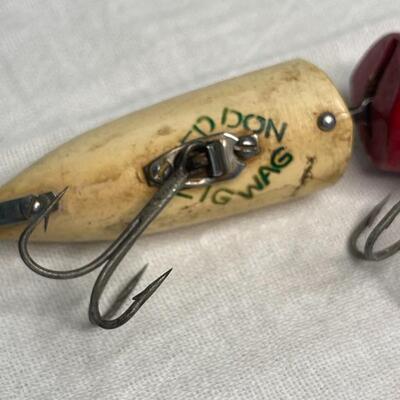 Vintage Zig Wag Yellow/Rate Lure 