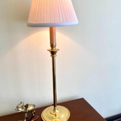 High End â€œ Top Brass â€œ tall Table Lamp 