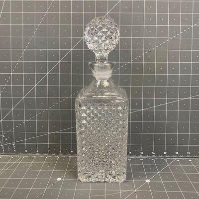 #3 Crystal Decanter Bottle