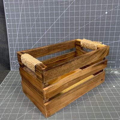 #12 Small Wooden Crate Box