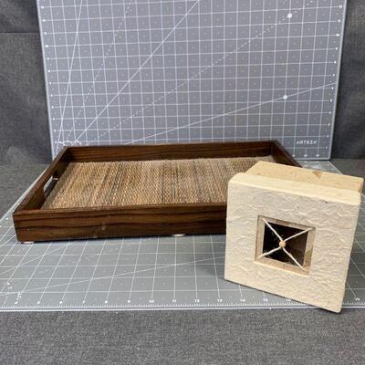 #51 Tray and Unique Gift Box