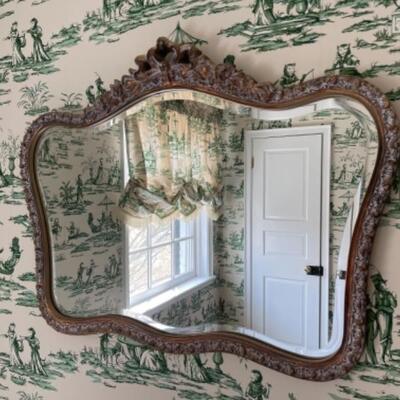 335 Antiqued Beveled Mirror 