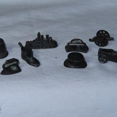 Vintage Monopoly Pieces 