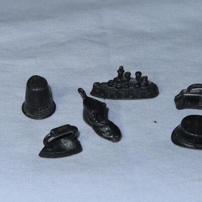 Vintage Monopoly Pieces 