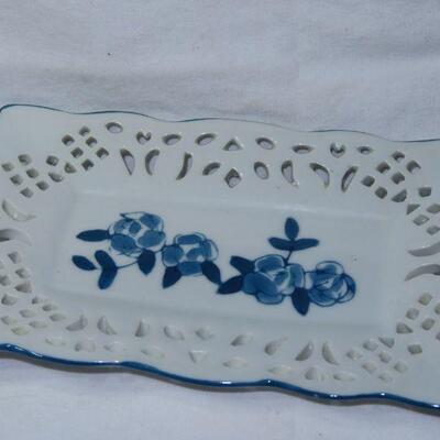 Blue Floral Items