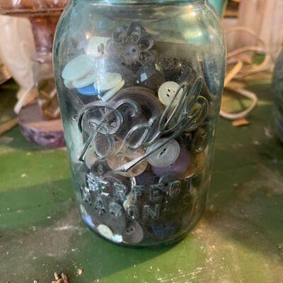 Buttons in a Ball Jar