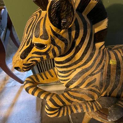 Large vintage ceramic  Zebra 