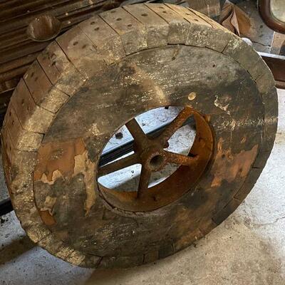 Amazing wooden wheel