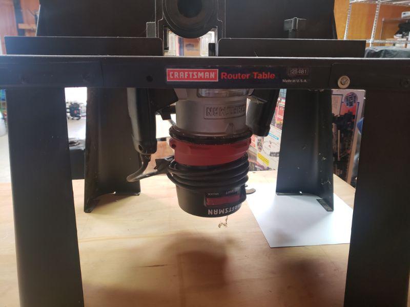 Craftsman Router Table Combo