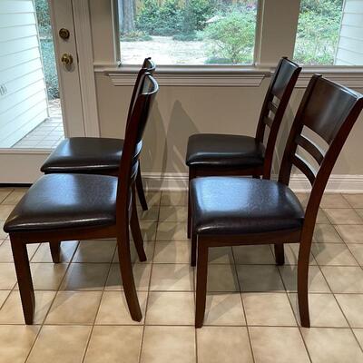 Set of 4 - Ladder Back Chairs