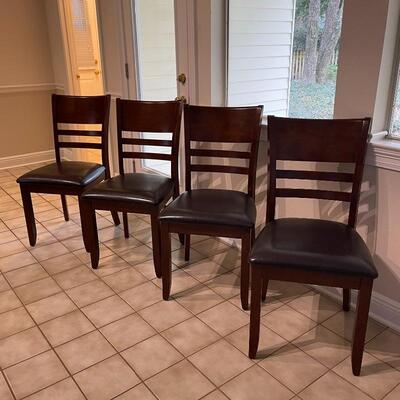 Set of 4 - Ladder Back Chairs