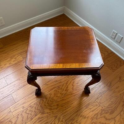 Lexington Inlayed Carved End Table or Nightstand
