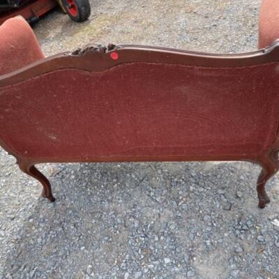 O604 Antique French Settee