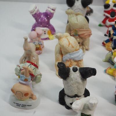 Lot 73  Handstand/ figurines