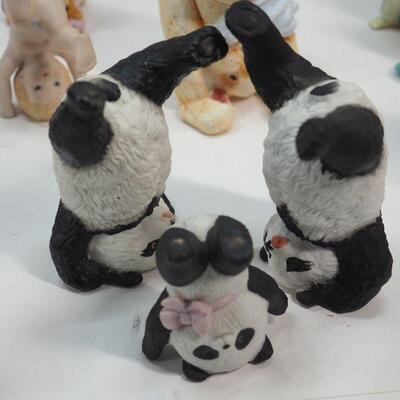 Lot 73  Handstand/ figurines