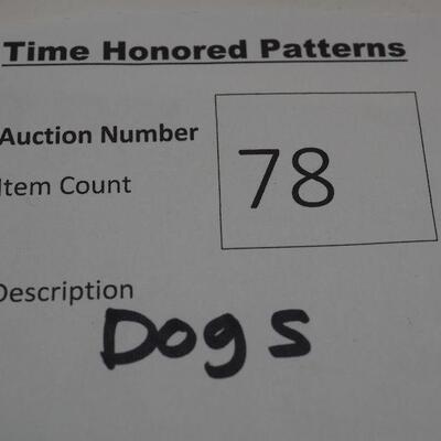 Lot 78 Dogs and a few  cats