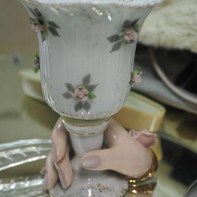 Lot 82 Victorian Vanity set, Mirrors.