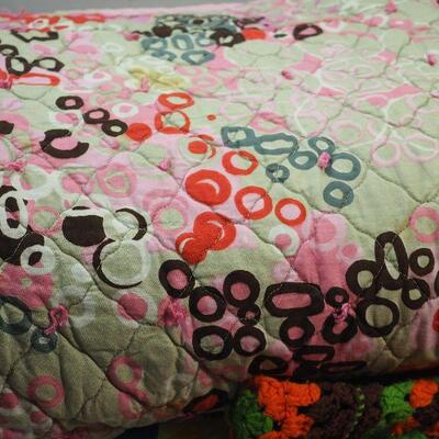 Lot 83 handmade Afghans and quilts