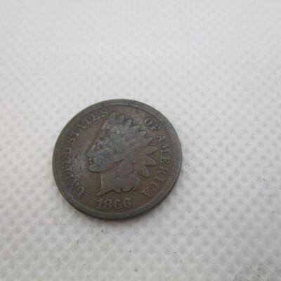 Lot 2 - 1866 Indian Head Penny